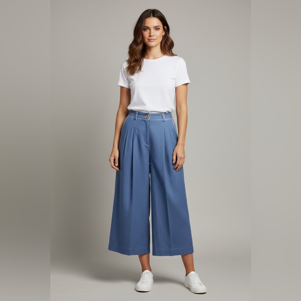 Zara Women's Bermuda Shorts - Deep Blue